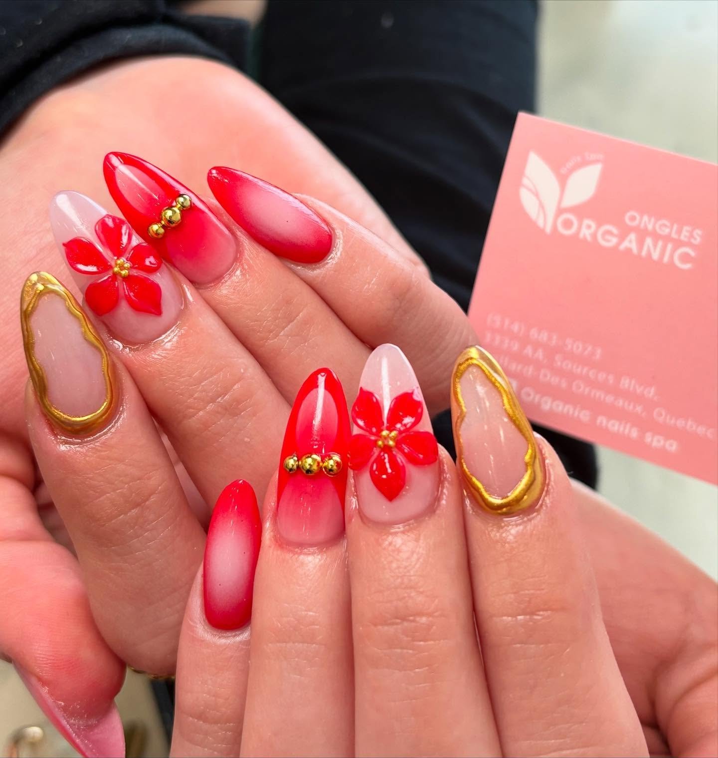 Nail design, Ongles Organic
